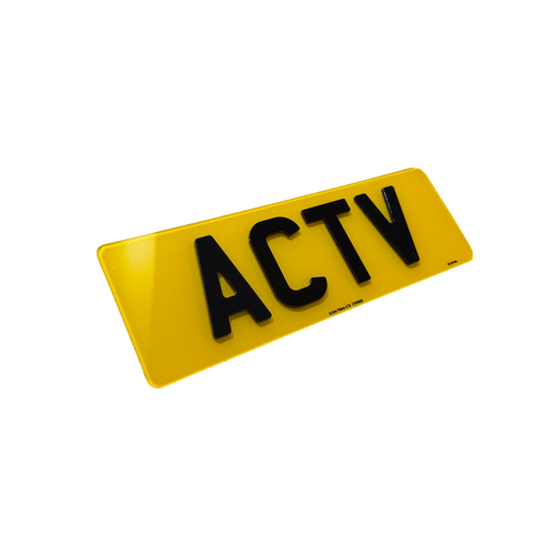 4D Number Plates